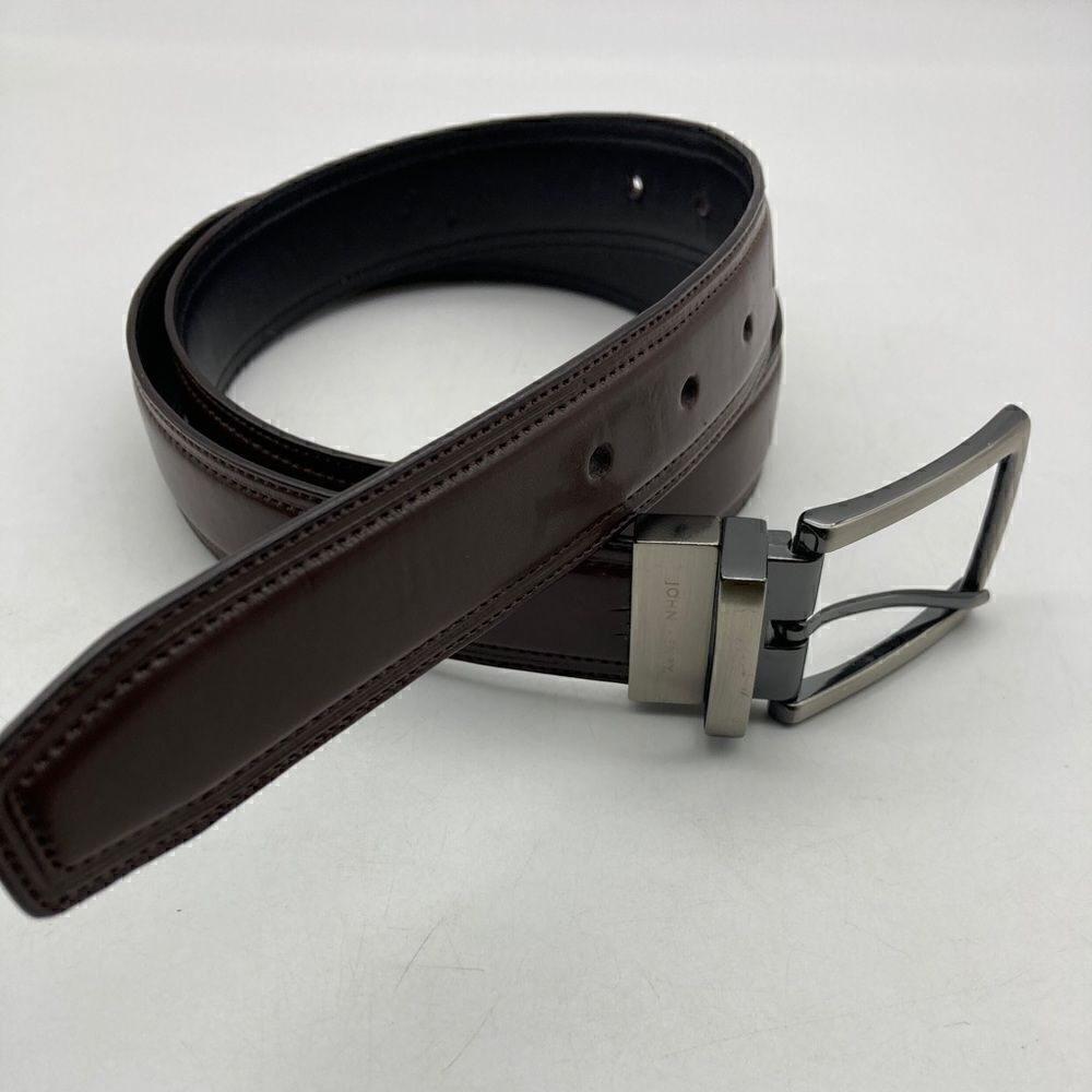 John Henry Men’s Brown Leather Belt 38”/40”